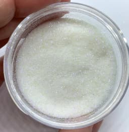 50g White Iridescent Opalescent Ultra Fine Glitter Dust Glitter Fine Holographic Ultra Fine Glitter - Iridescent glitter