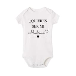 Do You Want To Be My Godmother / Godfather Newborn Baby Bodysuits Baby Announcement Gift Jumpsuit Cute Toddler Clothes