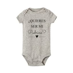 Do You Want To Be My Godmother / Godfather Newborn Baby Bodysuits Baby Announcement Gift Jumpsuit Cute Toddler Clothes