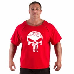 Men's T Shirts Fitness Men Bodybuilding Shirt Batwing Sleeve Rag shirt Gym Fitness Muscle Running T shirt