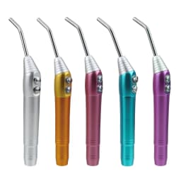 Dental Air Water Spray 3 Way Air Water Spray Triple Syringe For Dental 3 Way Syringe Handpiece + 2 Nozzles Tips Tubes