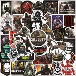 10/30/50/100pcs Call Of Duty Games Pieces Of Graffiti Stickers Waterproof Computer Water Cup Case Kids Toys Decal Sticker