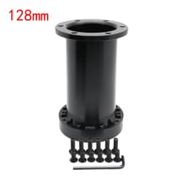 Universal Steering Wheel Hub Spacer 13/51/76/101/128 mm Steering Wheel Hub Boss Kit Adapter Spacer Black