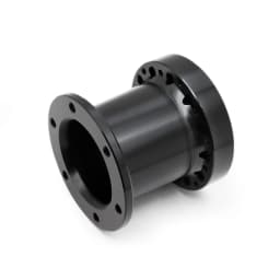 Universal Steering Wheel Hub Spacer 13/51/76/101/128 mm Steering Wheel Hub Boss Kit Adapter Spacer Black