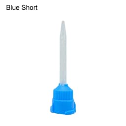 50pcs/Lot Dental Mixing Tips Impression Materials Lab Denture Laboratory Color Tubes Disposable Silicone Rubber