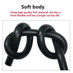 PVC cable 26 24 22 20AWG 2 3 4 5 6 10 8 12 14 16cores sheathed copper wire conductor electric RVV cable black soft sheathed wire