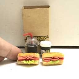 NEW 4PCS/Set 1/6 Scale Dollhouse Miniature Bread Coffee Mini Fast Food for Blyth OB11 BJD Doll House Kitchen Play Toys