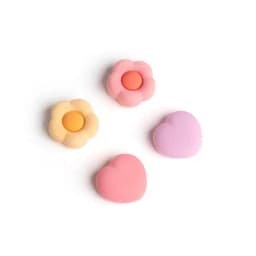 New Cute Animals Silicone Soft Thumb Stick Grip Cap Protective Cover For Switch Oled NS Lite Joy-con Controller Thumbstick Case