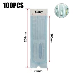 200 PCS Self Sealing Sterilization Pouch Bags for Nail Tools Grade Paper Disposable Dental Tattoo Accessories Tool Storage Bag