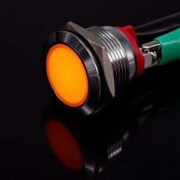 16mm 19mm 22mm Light Indicators Led Warning Signal Metal Pilot Lamp 3V 6V 12V 24V 220V Red Yellow Blue Green Screw/Pin Terminal