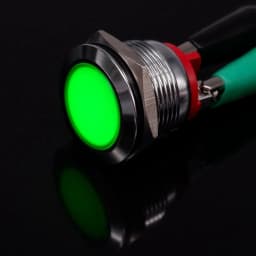 16mm 19mm 22mm Light Indicators Led Warning Signal Metal Pilot Lamp 3V 6V 12V 24V 220V Red Yellow Blue Green Screw/Pin Terminal