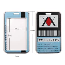 ER1745 Anime Boy HUNTER×HUNTER Lanyard Card Holder Student Hanging Neck Mobile Phone Lanyard Badge Subway Access Card Holder