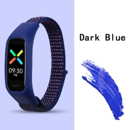 Nylon Strap for OPPO Band Replacement Bracelet Adjustable Sport Loop Watch Belt Wristband Breathable for OPPO Band Accessories