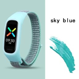 Nylon Strap for OPPO Band Replacement Bracelet Adjustable Sport Loop Watch Belt Wristband Breathable for OPPO Band Accessories