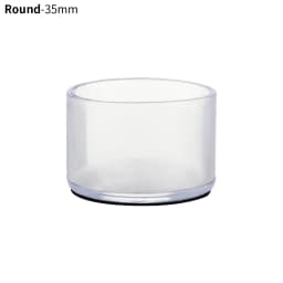 4Pcs Rubber Square Rectangle Floor Protector Pads Chair Leg Caps Table Foot Dust Cover Socks Pipe Plugs Furniture Leveling Feet