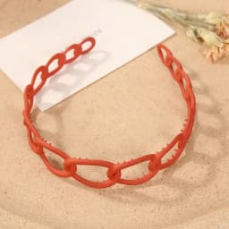 2024 New Fashion All-match Acrylic Sweet Circle Headband Hairbands for Women Girl Clamp Hair Accessorie Headwear Wholesale