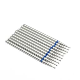 10pcs/set Diamond Grinding Bur Drill Bits Set Dental Grinding Dental Polishing Burs Nail Drill Bits 2.35mm Shank