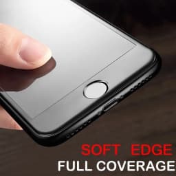 4Pcs Full Cover Tempered Glass On For iPhone 7 8 6 6s Plus Screen Protector Protective Film For iPhone X XS Max XR Curved Edge
