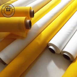 120T/300Mesh 34um Polyester Screen Printing Mesh Silk Screens Fabric Yellow