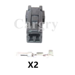 1 Set 2P 174056-2 174057-2 AC Assembly Auto Unsealed Connector For Mazda Car Tweeter Speaker Wiring Harness Socket