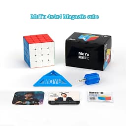 Moyu cube , Magnetic 4x4x4 cube , MOYU Meilong 4M Magnetic 4x4 Speed cube Professional magic cube , 4*4*4 Magnetic cube Toys