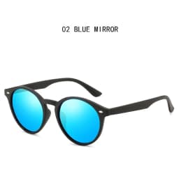 Fashion Round Sunglasses Men Women Classic Vintage Black Driving Sun Glasses Circle Oval Designer Retro Sunglass