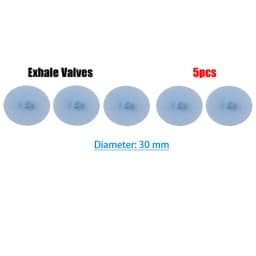 5-10pcs 6893 Inhale Valves 6889 Exhale Valves Silica Gel 6200 Mask Accessories Replace For 6200/7502/6800 Respirator