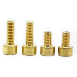 M3 M4 M5 M6 M8 M10 DIN912 Brass Hex Hexagon Socket Cap Allen Head Screws Bolt
