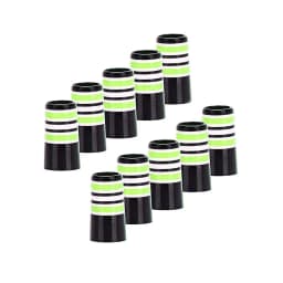 10Pcs Size 0.370 Plastic Golf Ferrules 9.45x25x13.46mm Golf Sleeve Ferrule for Golf Irons High Quality Club Shafts Accessories