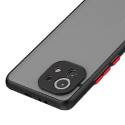 Skin Feel Matte Silicone Hard Phone Case For Xiaomi mi 11 10 11 12 lite 5G 11i mi11 pro 10T 11t 12T Pro Shockproof Bumper Cover