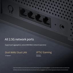 Xiaomi Mijia Router BE6500 WiFi 7 6500M Full 2.5G Network Port 4-core Qualcomm Processor loT Smart Linkage Network Security Home