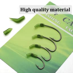 30PCS Carp Fishing Anti Tangle Sleeve Accessories Helicopter Rig Tubing Hook Swivel Connector Sleeve for Fishing Line Protection