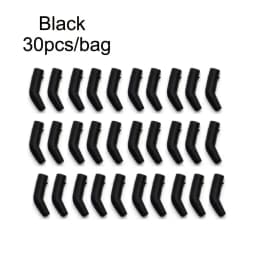 30PCS Carp Fishing Anti Tangle Sleeve Accessories Helicopter Rig Tubing Hook Swivel Connector Sleeve for Fishing Line Protection