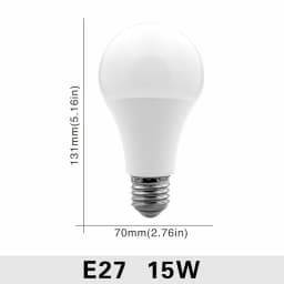 10pcs/lot E27 E14 LED Light Bulb 20W 18W 15W 12W 9W 6W 3W Lampada LED AC 220V Spotlight Lighting Cold/Warm White Lamp