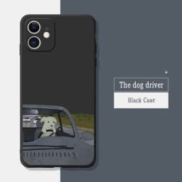 Funny Cartoon Dog Phone Case For iPhone13 12 11 14 15 16 Pro Max Mini X XS 7 8 Plus SE Animals Silicone Soft Couple Cover Fundas