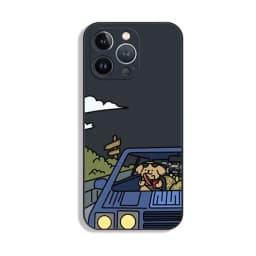 Funny Cartoon Dog Phone Case For iPhone13 12 11 14 15 16 Pro Max Mini X XS 7 8 Plus SE Animals Silicone Soft Couple Cover Fundas