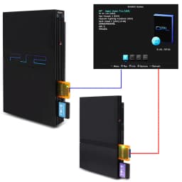 MX4SIO SIO2SD TF/SD Card Adapter Card Reader Adapter For Playstation2 PS2 Game Consoles Game Memory Card