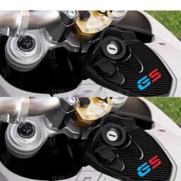 F 800 GS For BMW F800GS F700GS 2013 2014 2015 3D Carbon-look Motorcycle Gas Fuel Tank Pad Key Decal Protector Sticker