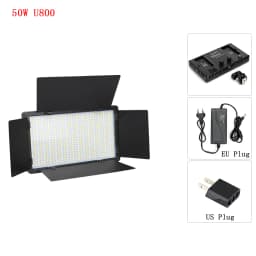 U800 U600 LED Photo Studio Video Light Recording Lighting Kit Photography Panel Photographi Lamp For Youtube Game Live