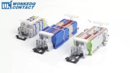 10Pcs PTTB 1.5/S Double Level Push-in Din Rail Terminal Block PT 1.5mm² Cable Electrical Wire Connector PTTB1.5 PTTB-1.5