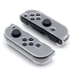 Crystal Case for Nintend Switch Joycon Cover Hard PC Case Compatible Nintendo Switch Joy-con Controller Grip Transparent Cover