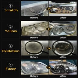 3"Car Waxing Sponge Pad Polishing Kit Auto Detailing Sandpaper Buffing Sanding Disc Polisher Drill Adapter Headlight Restoration