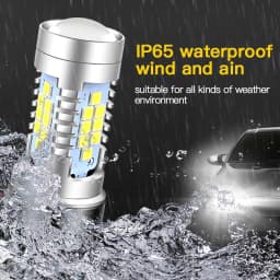 2pcs LED Daytime Running Light DRL Bulb Lamp Canbus W21/5W 7443 T20 For Chevrolet Malibu Trax Dacia Duster Logan 2 Sandero