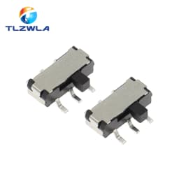 20PCS MSK-22D27 SMD Sideslip Toggle Switch 6Pin Microswitch 1P2T Slide Switch