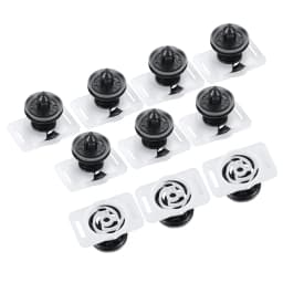10 Sets Car Interior Door Clips Fit For Passat B6 CC Golf Polo Caddy Tiguan Touran Eos A6 A8 TT OEM 6Q0 868 243 6Q0868243