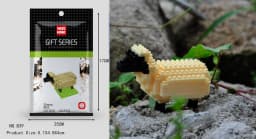 Wisehawk Mini Building Blocks Diamond Animal Model Bag Bricks Dog Cat Moose Fish Series Toys for Children Gifts B24-D15
