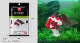 Wisehawk Mini Building Blocks Diamond Animal Model Bag Bricks Dog Cat Moose Fish Series Toys for Children Gifts B24-D15