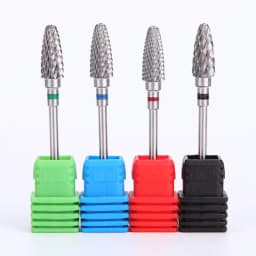 Carbide Tungsten Nail Bits Milling Cutter Burrs Electric Nail Drill Bit Pedicure Cuticle Clean Tools For Manicure Buffers Drill