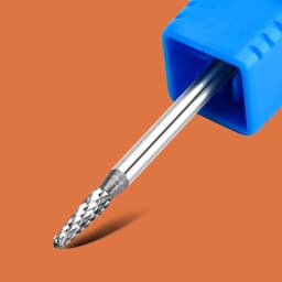 Carbide Tungsten Nail Bits Milling Cutter Burrs Electric Nail Drill Bit Pedicure Cuticle Clean Tools For Manicure Buffers Drill