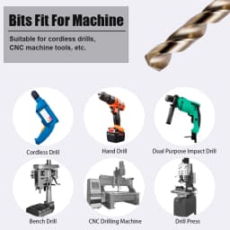 M35 Cobalt High Speed Steel Twist Drill Bits Hole Openner Power Tool Accessories For Stainless Steel Wood Metalworking